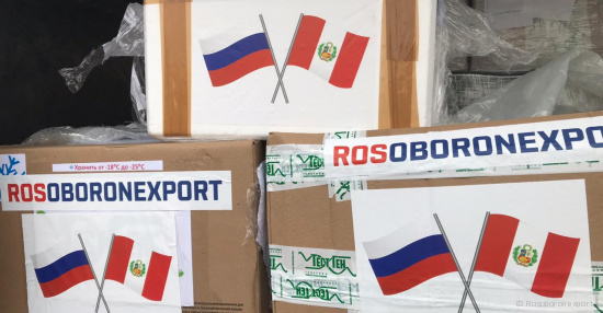 Rosoboronexport sends humanitarian aid to Peru to fight COVID-19
