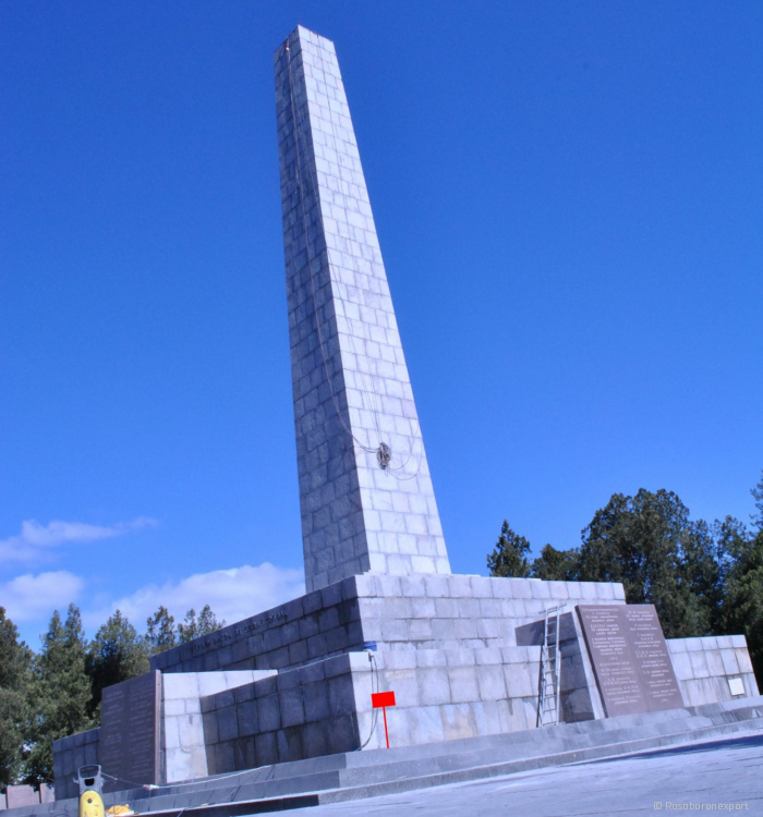 Restoration of the memorial Sapun Mountain