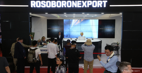 Rosoboronexport organiza la exposición rusa más grande del año 2018 en la feria Airshow China