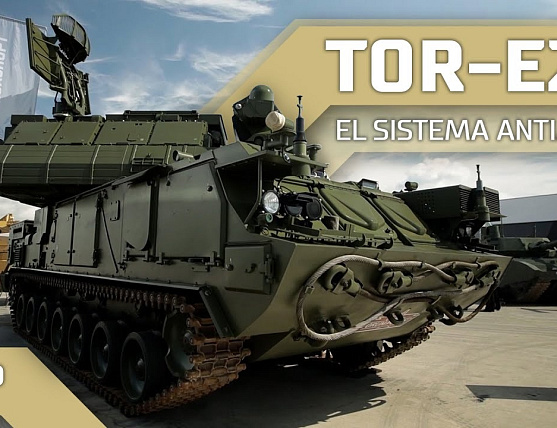 El sistema de misiles de defensa aérea de corto alcance "Tor-E2"