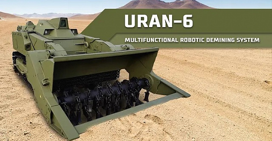 Uran-6 Multifunctional Robotic Demining System