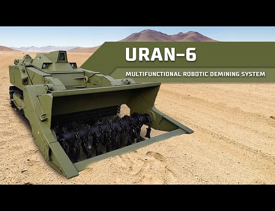 Uran-6 Multifunctional Robotic Demining System