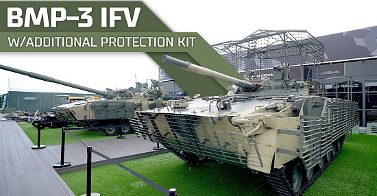 Vietnam Defence Expo 2024 World Premier - BMP-3 IFV with Additional protection Kit