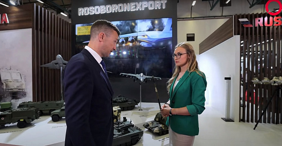 RT TV channel's video report from the IDEF'21 exhibition
