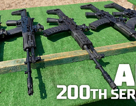 AK 200th Series of Kalashnikov Assault Rifles