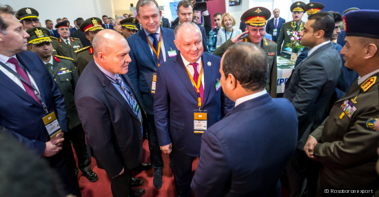 ROSOBORONEXPORT presentará más 300 ejemplares  del armamento ruso en la primera Feria EDEX-2018 en Egipto