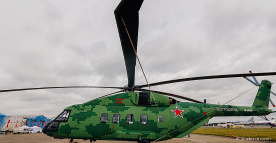 Rosoboronexport incrementa la exportación  de los helicópteros militares