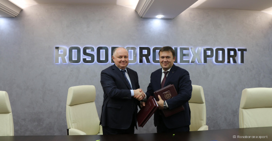 Rosoboronexport signs a cooperation agreement with Ak Bars Shipbuilding Corporation