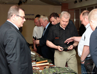 Meetings section technique and armament of ground troops