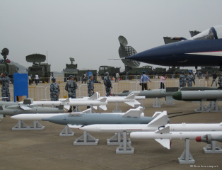 Aerospace exhibition in Zhuhai