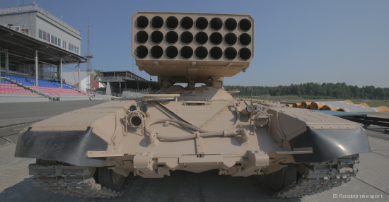 Rostec demonstrated TOS-1A capabilities to foreign customers