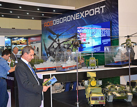Rosoboronexport at the debut ADEX 2014 exhibition