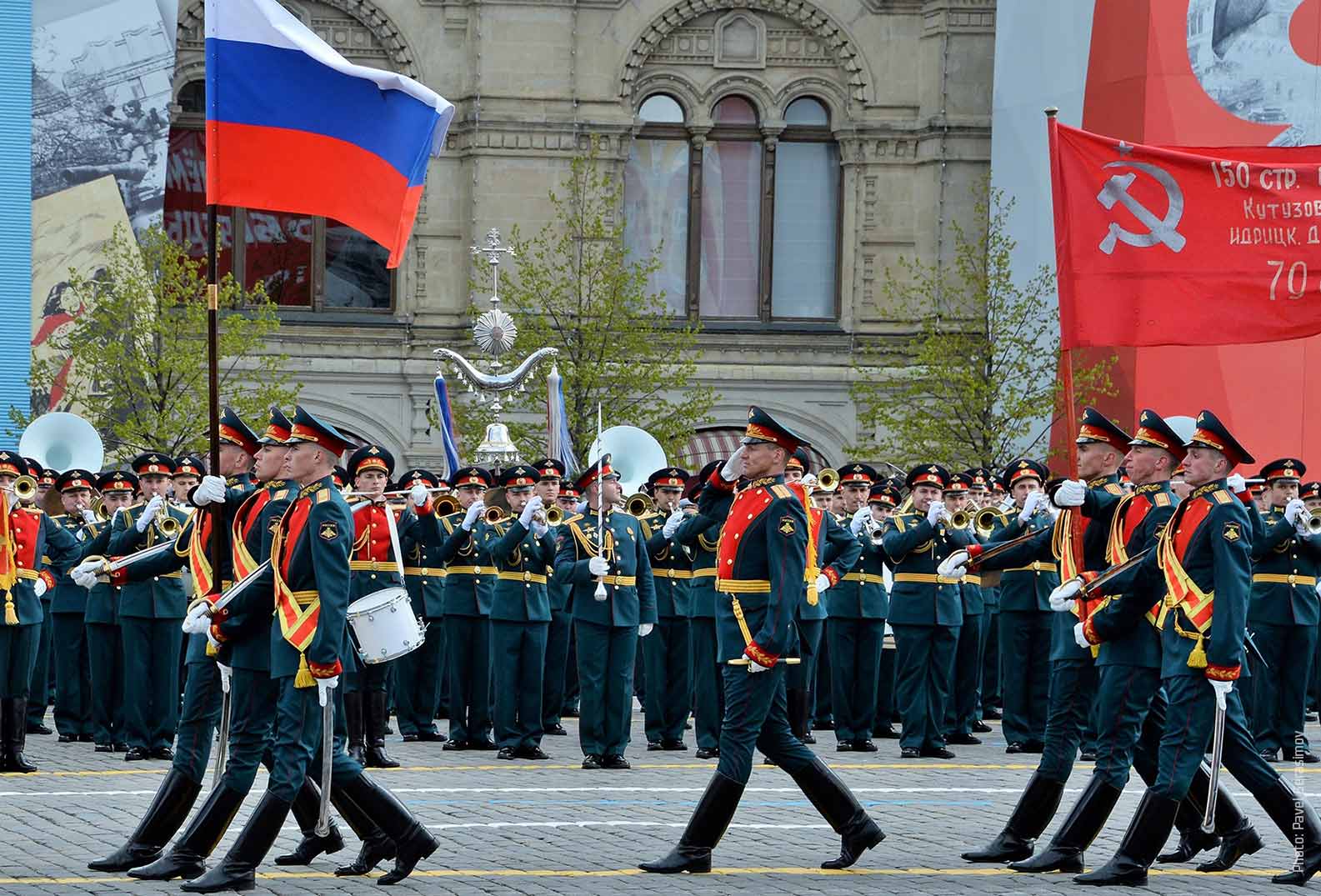 Como parte de la celebración del Día de la Victoria en Rusia han sido mostradas decenas de best-sellers  del mercado de armas mundial