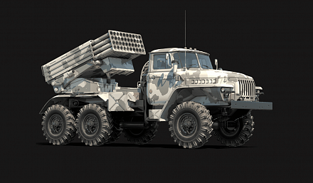 122 мм  РСЗО "Торнадо-Г"