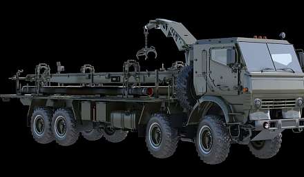 Transporter/Loader for SARMA 300mm MLRS