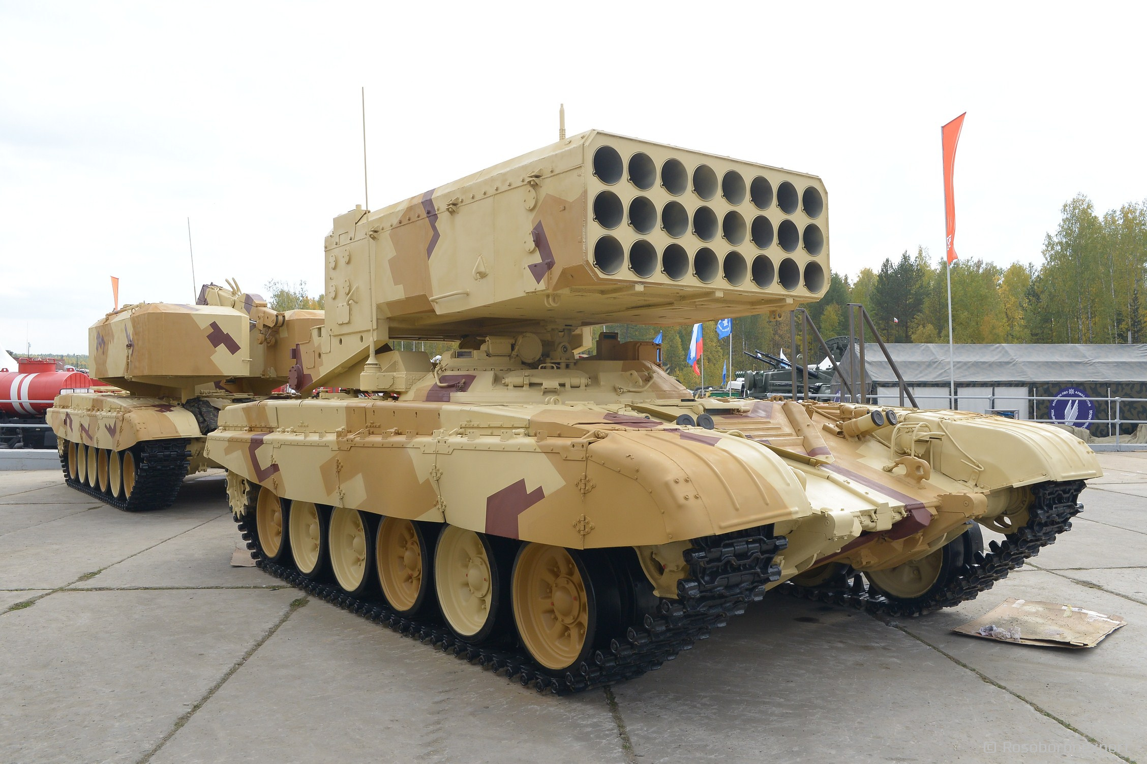 Tos-1a thermobaric mlrs